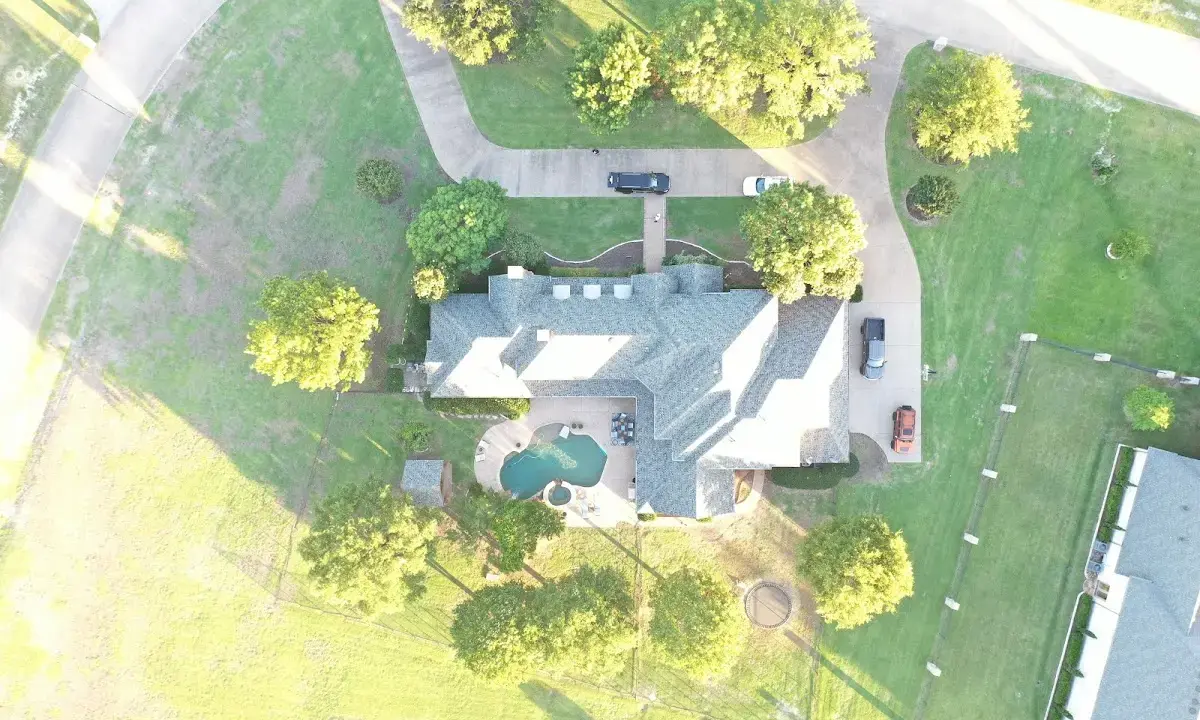 New shingle roof installation on a home in East Hampton